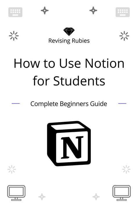 How to Use Notion for Students - A Complete Beginners Guide How To Take Notes On Notion, Using Notion For School, Notion Beginners Guide, Notion For Studying, How To Notion, Notion Tips For Beginners, Notion Ideas For Students, Notion Inspiration Student, What To Use Notion For