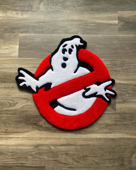 🚨👻Ghost Busters Rug👻🚨 - -Available on my Etsy! - -Anything you imagine can be created💪🏽 - -DM for Commissions 🌴 - #U #fyp #tuftingart #aesthetics #rugdesign #tufttheworld #tufting #rugdesigner #rugdesigns #carpetdesign #tuftdesign #carpets #rugdesign #rugs #rugsusa #rug #carpet #asmr #art #artwork #ghostbusters #ghost Halloween Tufting, Tufting Art, Ghostbusters Ghost, Halloween Rugs, Tufting Rug, Rug Tufting, Random Products, Graphic Rug, Funky Rugs