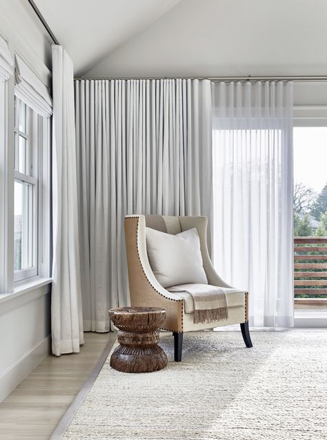 Casa Rock, Grey Curtains Living Room, White Curtains Living Room, Living Room Draperies, Beach Curtains, Wave Curtains, Living Room Drapes, Living Room Images, Living Room Photos