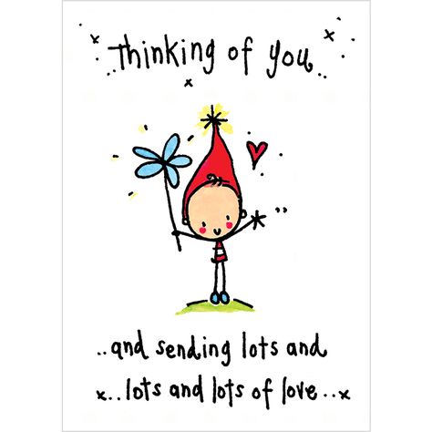 Thinking Of You And Sending Lots And Lots Love Love Birthday Cards, Thinking Of You Quotes, Hug Quotes, Sympathy Quotes, Get Well Wishes, You Quotes, Love Hug, Get Well Cards, Happy Thoughts