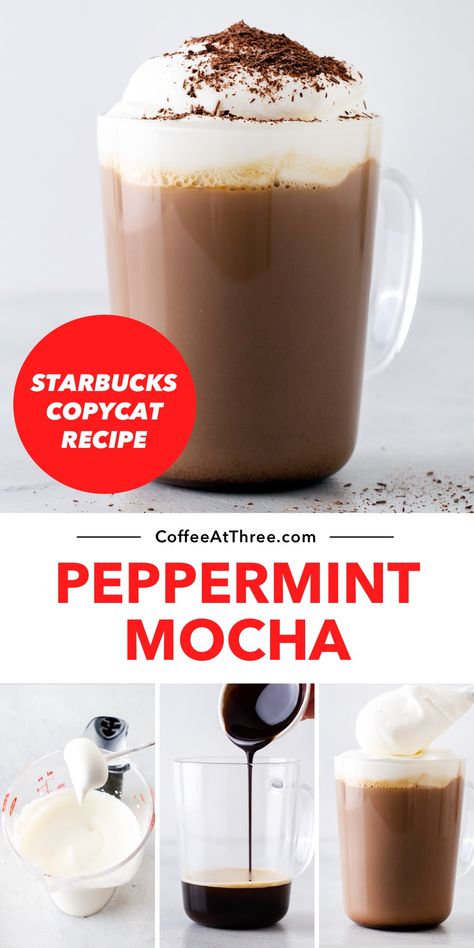 Nespresso Peppermint Mocha Recipe, Hot Peppermint Mocha Recipe, Nespresso Recipes Peppermint Mocha, Nespresso Peppermint Mocha, Nespresso Peppermint Pinwheel Recipe, How To Make Peppermint Mocha At Home, Copycat Starbucks Peppermint Mocha, Peppermint Mocha Syrup Recipe, Diy Peppermint Mocha Creamer