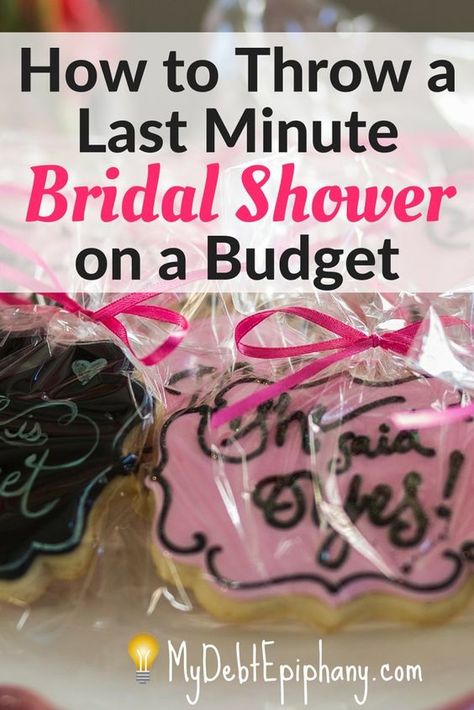 How to Throw a Bridal Shower on a Budget Amigurumi Patterns, Last Minute Bridal Shower Gifts, Bridal Shower On A Budget, Shower On A Budget, Bridal Shower Gifts For Bride, Frugal Wedding, Gifts For Bride, Bridal Shower Planning, Budget Bride