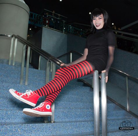 Mavis Cosplay by Trinity All-Stars - photo by © Jermad14 Photography Mavis Costume, Mavis Cosplay, Coraline Halloween Costume, Comicon Costume, Crazy Halloween Costumes, Cosplay Ideas Women, Stars Photo, Legs Outfit, Trendy Halloween Costumes