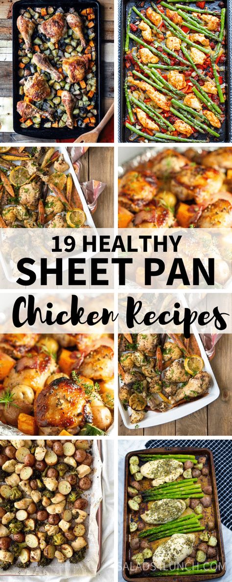 One Tray Dinners Sheet Pan, Healthy Sheet Pan Dinners Chicken, One Pan Chicken Meals, Heart Healthy Sheet Pan Recipes, Sheet Pan Healthy Meals, Low Calorie Sheet Pan Meals, One Pan Healthy Meals, Pan Sheet Meals, One Sheet Pan Meals Chicken