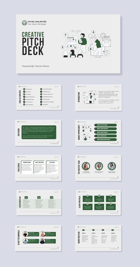 Free Canva Presentation Template - Creative Pitch Deck Presentation Canva Pitch Deck, Project Pitch Presentation, Ux Presentation Template, Presentation Template Ideas, Product Pitch Presentation, Best Canva Presentation Templates, Canva Presentation Template Keyword, Pitch Document Design, Text Heavy Presentation Design