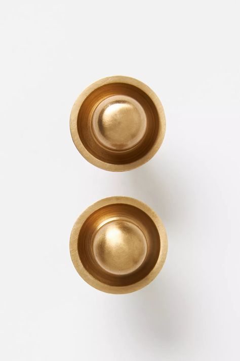 Constantia Knobs, Set of 2 | AnthroLiving Wall Storage Cabinets, Gold Knobs, Garden Tiles, Wood Magazine, Wood Wine Racks, Dresser Pulls, Wooden Drawers, Glass Knobs, Brass Knobs