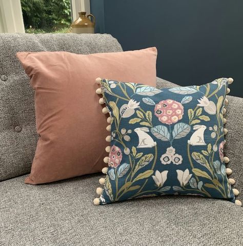 Grey cushion covers