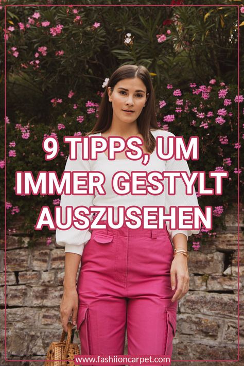 Wie sieht man immer stylisch aus? Meine 9 Tipps findest du jetzt auf dem Blog! #stylingtipps #hacks #fashiioncarpet Baguette, Elegantes Outfit Damen, New Look Clothes, Outfit Damen, Styling Tricks, Damen Outfit, Body Hacks, Elegantes Outfit, Mein Style