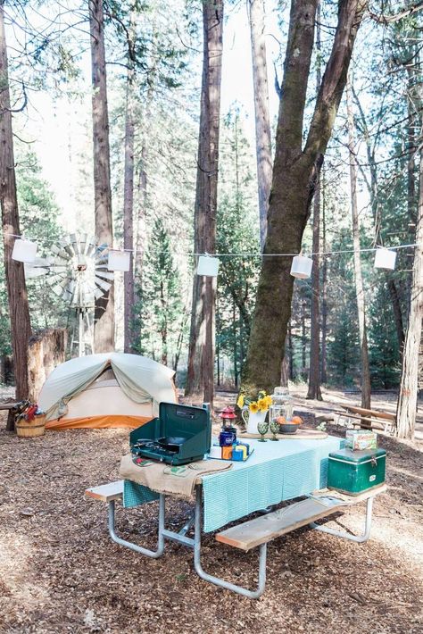 Katie White, Zelt Camping, Camping Diy, Family Tent Camping, Camping List, Camping Photography, Camping Places, Camping Aesthetic, Safari Tent