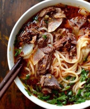 Pho (Vietnamese Noodle Soup): Authentic Recipe! | The Woks of Life Pho Soup Recipe, Chinese Beef, Pho Soup, Pho Recipe, Beef Pho, Woks Of Life, The Woks Of Life, Pork Soup, Beef Noodle Soup