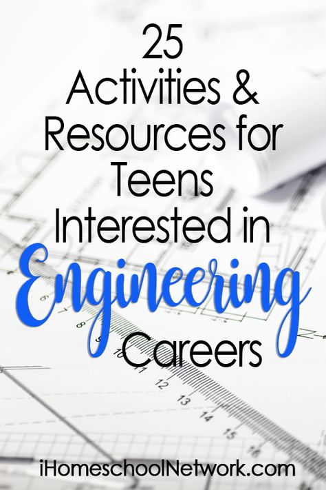 MORE AT: https://www.pinterest.com/francillafreema/boards/ 25 Activities & Resources for Teens Interested in Engineering Careers Stem Activities For High School Students, Stem For High School Students, High School Stem Projects, Engineering Projects High School, Stem Activities High School, Physics Activities For High School, Stem Projects Highschool, Engineering Projects For Middle School, High School Engineering Projects