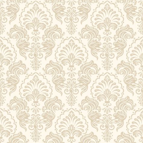 Damask seamless pattern background | Free Vector #Freepik #freevector #background #pattern #flower #vintage Classy Background, Classy Pattern, Elegant Background, Wallpaper Seamless, Patron Vintage, Seamless Wallpaper, Vector Background Pattern, Flower Vintage, Seamless Textures