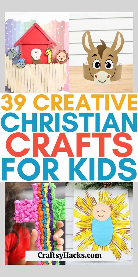 Religious Crafts For Toddlers, Life Of Jesus Crafts For Kids, Christian Kindergarten Crafts, Vbs Crafts For Toddlers, Preschool Christian Crafts Ideas, Vacation Bible School Crafts For Kids, Christian Ornaments For Kids, Christian Arts And Crafts For Kids, Youth Crafts For Church