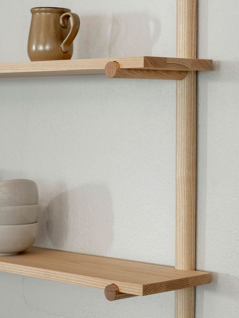 Shelves Design Wall, Wood Shelf Ideas, Wall Shelves Ideas, Shelves Design Ideas, Modern Wall Shelves, Minimalist Wood Furniture, Shelves Decoration, Office Shelves, Shelves Design