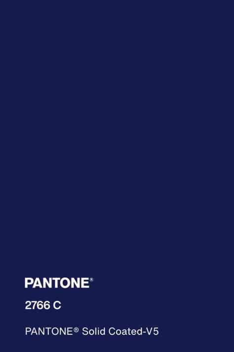 #pantone #blue #color #pantone2766c Deep Blue Pantone, Dark Blue Pantone, Pantone Dark Blue, Capsule Wardrobe Colors, Navy Blue Pantone, Pantone Navy, Colour Palette Design, Wardrobe Colors, Swift Outfits