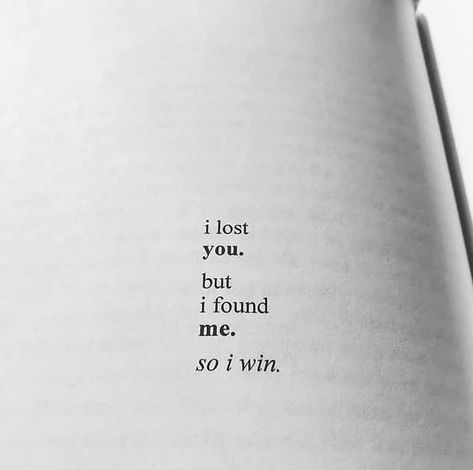 I lost you. but i find me. so i win. F U Quotes, Lifestyle Quotes Inspiration, Citations Instagram, Vacation Quotes, Lifestyle Quotes, F U, Self Quotes, Deep Thought Quotes, Instagram Quotes