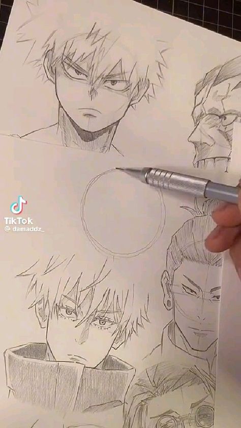 Basics Of Anime Drawing, How To Make Anime Character, Anime Drawing Tricks, How To Draw Jujutsu Kaisen Characters, Learn Anime Drawing, Learn To Sketch Drawing Techniques, Anime Drawing Learning, Anime Head Drawing Tutorial Step By Step, How To Draw Todoroki Step By Step