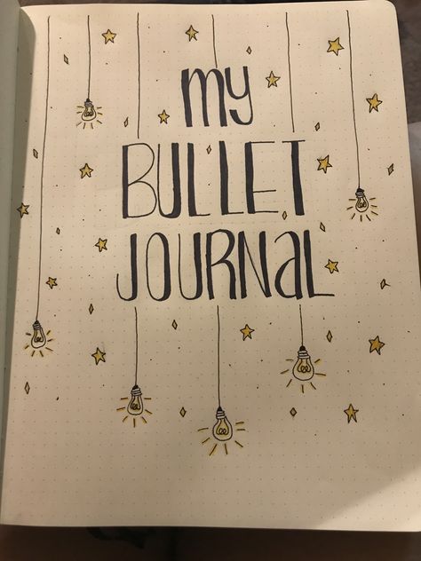 Bullet Journal front page idea Journal Aesthetic Front Page, Front Page Of Journal Ideas, Cute Front Page Design Aesthetic, Journal Ideas Front Page, Bullet Journal Front Page Ideas, Journal Front Page Ideas Aesthetic, Front Page Aesthetic, Front Page Journal Ideas, Diary Front Page Ideas