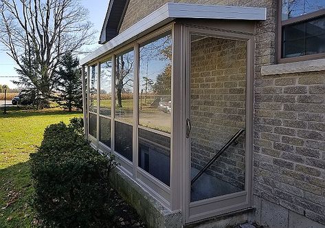 Basement Entry Enclosure Basement Walkout, Basement Entry, Back Door Entrance, Egress Window Well, Bilco Doors, Basement Door, Staircase Outdoor, Basement Conversion, Basement Entrance