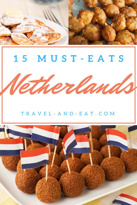 Food From Around The World Recipes, Dutch Cooking Netherlands, International Recipes Dessert, Netherlands Food Recipes, Dutch Appetizers, Dutch Desserts Netherlands, Holland Recipes, Foods From Different Countries, Dutch Foods Traditional