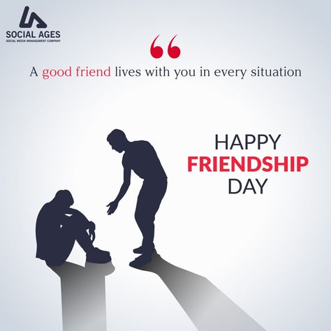 Your best friends are the ones who stand by your side when time gets tough.   They make you laugh when you don’t even want to smile. Friendships help you break all the rules society makes, and solve the issues you don’t want to face.   So on this friendship day, thank all your friends in any way you can.  We know these times are boring, but don’t let your friendship day be one.  Celebrate in every socially distanced way you can. So Happy Friendship day!!! Happy Friendship Day Creative Ads, Friendship Day Creative Post, Friendship Day Creatives, Friendship Day Social Media Post, Friendship Day Creative Ads, Friendship Day Post, Friendship Day Creative, Friendship Day Date, Happy Friends Day