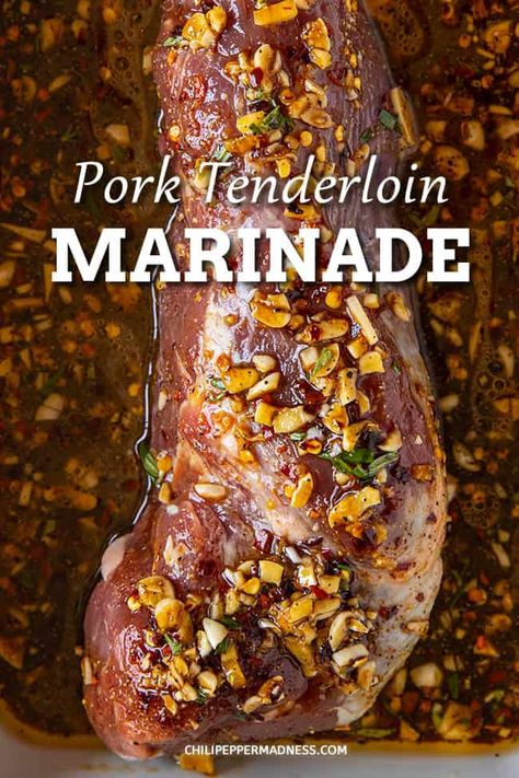 Pork Marinade Recipes, Grilled Pork Tenderloin Recipes, Easy Pork Tenderloin Recipes, Tenderloin Marinade, Pork Tenderloin Marinade, Easy Pork Tenderloin, Baked Pork Tenderloin, Cooking Pork Tenderloin, Pork Loin Roast Recipes