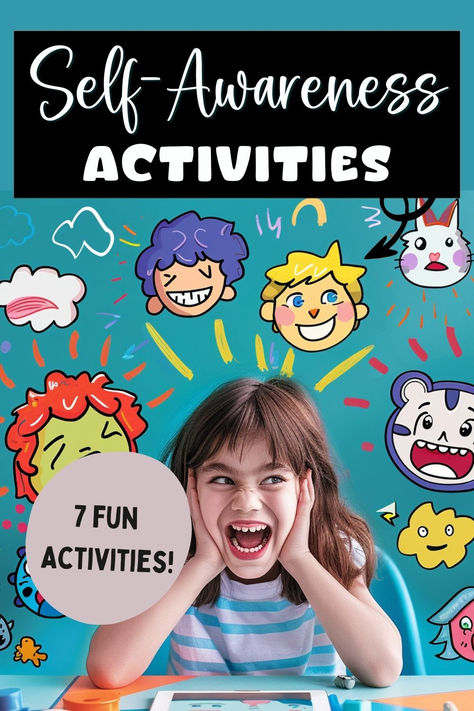 Self-awareness for kids means understanding who you are. It's the first of the five core domains of social-emotional learning (SEL). This comes first because it's crucial for teaching kids and teens important SEL skills. For young people to effectively navigate their emotions and interactions, they need to start with a strong sense of self. Pre K Sel Activities, Sel Kindergarten Activities, Self Advocacy Activities For Kids, Self Awareness Activities For Kids, Sel Activities For Kindergarten, Sel Activities For Kids, Empathy Activities For Kids, Social Emotional Learning Elementary, Social Awareness Activities