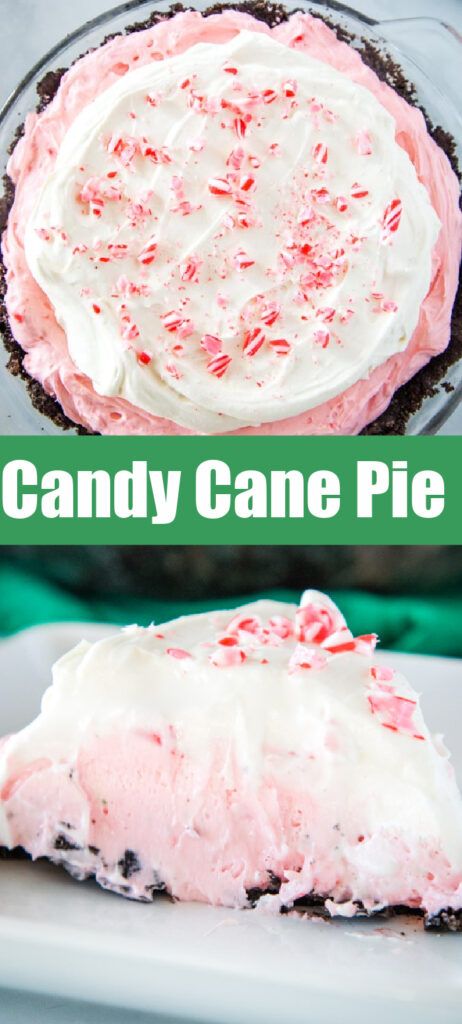 Peppermint Christmas Deserts, Candy Cane Strudel, Candy Cane Desserts, No Bake Peppermint Cheesecake, Candy Cane Pie, Whip Recipes, Candy Cane Dessert, Favorite Pie Recipes, Christmas Meals