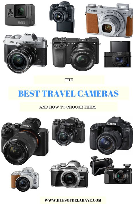 Best Travel Camera, Best Cameras For Travel, Photo Voyage, Dslr Photography Tips, Travel Camera, Camera For Beginners, Travel Photography Tips, International Travel Tips, Travel Gadgets