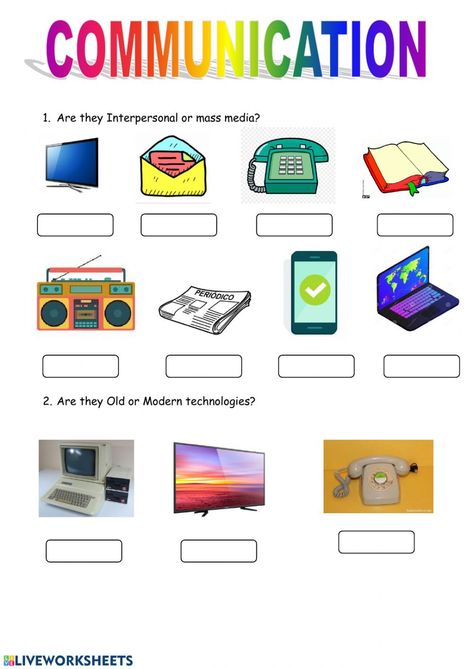 Communication Worksheets For Kids, Means Of Communication Worksheets, Communication Worksheets, Blends Worksheets, Means Of Communication, Interpersonal Communication, Media Communication, Social Studies Worksheets, Addition Worksheets