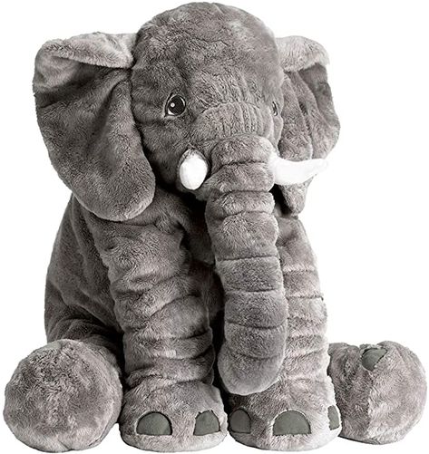 Elephant Soft Toy, Giant Stuffed Animals, Elephant Plush Toy, Large Stuffed Animals, Elephant Stuffed Animal, Elephant Pillow, Baby Elefant, Baby Birthday Gifts, Elephant Toy