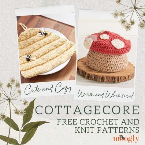 Cottage Core Crochet Decor, Cottage Core Crochet Patterns Free, Cottagecore Crochet Pattern Free, Cottagecore Patterns, Room Crochet, Crochet Thread Size 10, Crochet Tea Cozy, Crochet Cushion Cover, Yarn Craft