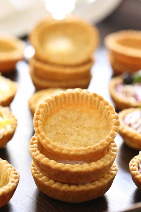 Miniature Tart Shells Tart Shells Recipe Crusts, Tartlet Shells, Frozen Tart Shells, Tart Shells Recipe, Mini Tart Shells, Mini Tart Recipes, Chocolate Chex, Chocolate Ganache Recipe, Gluten Free Gingerbread