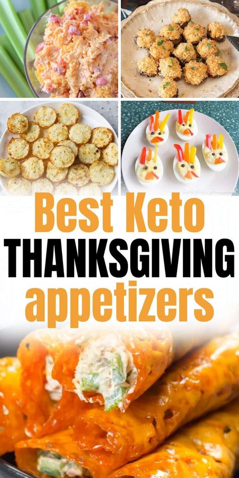 Keto Thanksgiving Recipes: For a healthy and carb-conscious Thanksgiving, explore these low-carb recipes. Discover sugar-free desserts, high-protein dishes, and a variety of easy recipes suitable for lunch, dinner, or side dishes. Embrace a low-fat and keto-friendly feast. Low Carb Thanksgiving Recipes Dessert, High Carb Veggies, Healthy Thanksgiving Menu Ideas, Thanksgiving Keto Appetizers, Healthy Easy Thanksgiving Sides, Bariatric Thanksgiving Dinner, Bariatric Friendly Holiday Recipes, Thanksgiving Recipes Protein, Healthy Thanksgiving Appetizers Easy