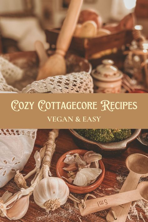 Cottagecore Fall recipes, vegan recipes, baking, cooking, cozy home decor, autumn cozy videos Cottagecore Vegan Recipes, Vegan Cottagecore, Cozy Core Aesthetic, Fall Recipes Vegan, Cottagecore Baking Recipes, Cottagecore Food Recipes, Cottage Core Recipes, Cottagecore Baking, Cottagecore Inspiration