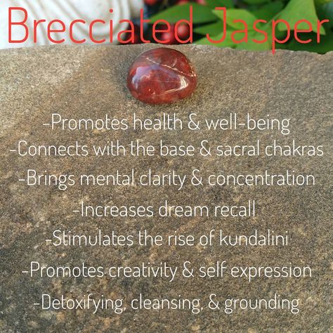 Brecciated Jasper Meaning, Fancy Jasper Crystal Meaning, Jasper Stone Meaning, Jasper Properties, Healing Rocks, Auric Field, Reiki Stones, Metaphysical Spirituality, Healing Magic