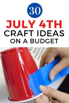 Fourth Of July Diy Decor, Diy Fourth Of July Crafts, Patriotic Decorations Diy, 4 Th Of July Decorations, Patriotic Crafts Diy, July 4th Decor, Fun Diy Craft Projects, Patriotic Diy, Fourth Of July Decorations