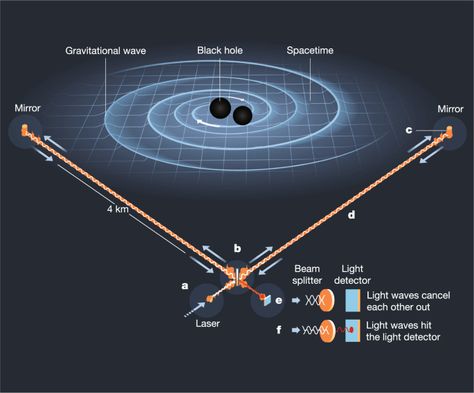 The new frontier of gravitational waves | Nature What Is Physics, Physics Facts, Gravitational Waves, Astronomy Facts, Modern Physics, Neutron Star, General Relativity, Theory Of Relativity, Black Holes