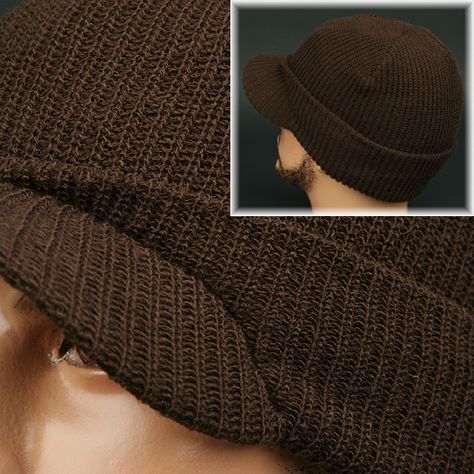 Chullo+for+Men | Visor Beanie Dov Brown Chullo Skull Knit Russian Cap Hat Ear Warmer Visor Beanie, Ear Warmer, Knit Cap, Ear Warmers, Caps Hats, Knitted Hats, Accessories Hats, Mens Accessories, For Men