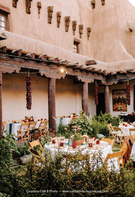 New Mexico Museum Of Art, Santa Fe Wedding Venues, Hotel Albuquerque Wedding, Southwest Wedding Flowers, Southwest Wedding Theme, El Paso Wedding, New Mexico Wedding Venues, Enchantment Wedding, Desert Themed Wedding