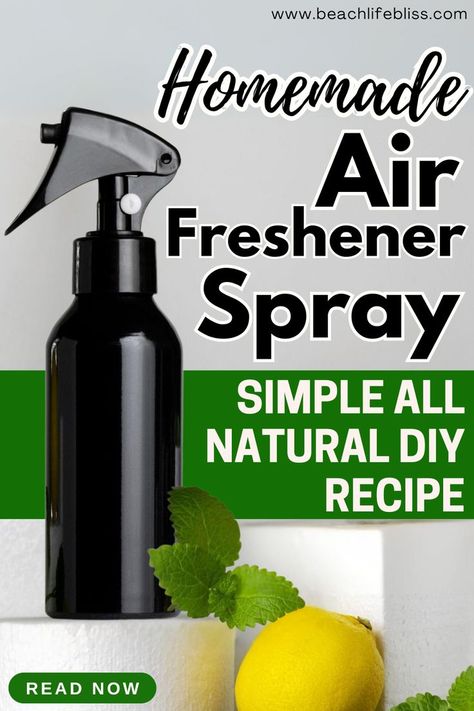 Today we’re going to go through how to make a DIY Air Freshener Spray for your home! Learn now. #airfreshener #home #improvement #tips #diy Organic Air Freshener Diy, Home Fresheners Diy Air Freshener, Homemade Air Freshener Spray, Diy Bathroom Spray Air Freshener, Homemade Air Fresheners, Natural Home Smells Air Freshener, Diy Room Deodorizer Spray, Homemade Air Freshener House Smells, Diy Air Freshener With Fabric Softener And Salt