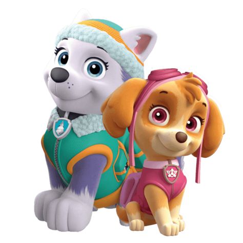 Paw Patrol Sky Cake Topper Printable, Skye Paw Patrol Svg Free, Paw Patrol Svg Skye, Paw Patrol Skye And Everest, Paw Patrol Skye Y Everest, Sky Paw Patrol, Paw Patrol Skye, Everest Paw Patrol, Sky E