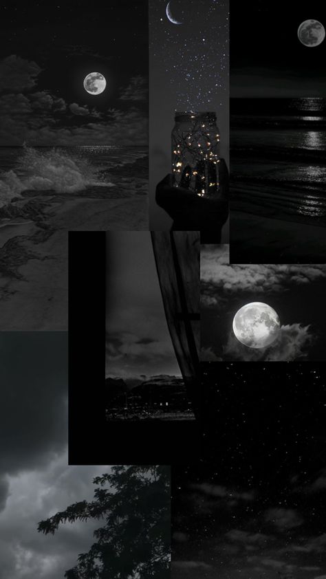 𝐋𝐚 𝐧𝐨𝐜𝐡𝐞 𝐨𝐬𝐜𝐮𝐫𝐚 Black Collage Aesthetic Wallpaper, Dark Academia Iphone Wallpaper, Night Collage, Surreal Collage Art, Trippy Iphone Wallpaper, Dark Black Wallpaper, Black Wallpapers, Dark Wallpapers, Iphone Wallpaper Classy