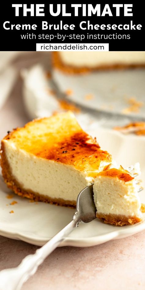 Whiskey Creme Brulee, Crème Brûlée Pie, Creme Brulee Pie Recipe, Cream Brulee Cheesecake, Creme Brulee Cheesecake Recipe, Chicken Recipes Paleo, Cheesecake Deserts, Creme Brulee Pie, Brulee Cheesecake