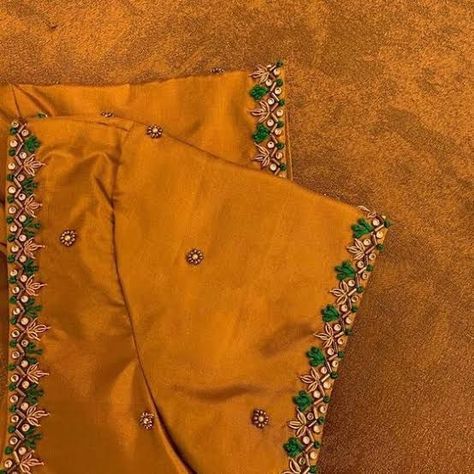 Simple Aari Work, Blue Blouse Designs, Latest Bridal Blouse Designs, Maggam Work Blouse, Latest Blouse Designs Pattern, Traditional Blouse Designs, Latest Model Blouse Designs, Cutwork Blouse Designs, Blouse Design Images