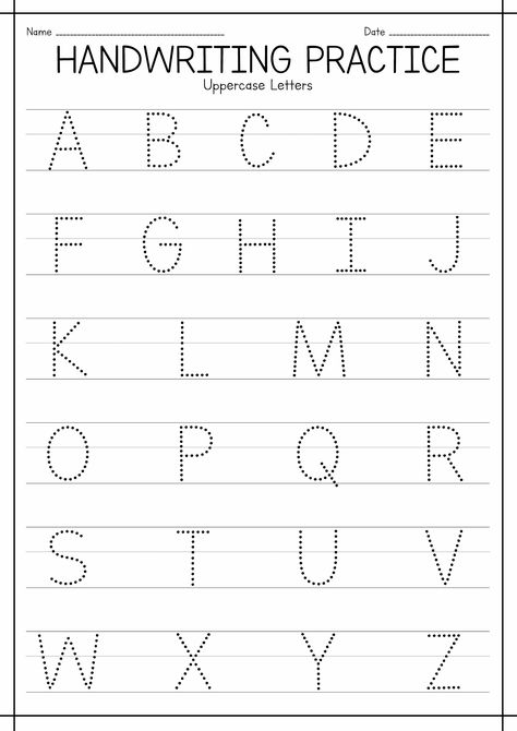 Preschool Traceable Worksheets Free, Printing Practice Grade 1, Preschool Letter Writing Practice Sheets, Hand Writing Worksheets Grade 1, Trace And Write Alphabet Worksheets, Trace Letters Worksheet, Letter Sheets For Preschool, Kindergarten Tracing Printables, Preschool Writing Activities Handwriting Practice Letter Tracing