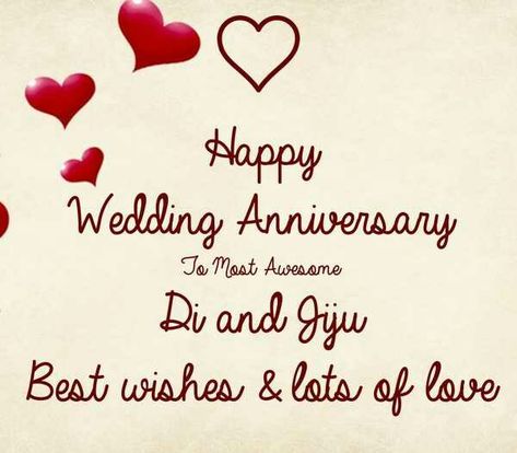 Happy Anniversary Didi, Happy Anniversary Sister, 1st Wedding Anniversary Wishes, Happy Anniversary Mom Dad, Best Anniversary Wishes, Anniversary Wishes For Sister, Anniversary Wishes Quotes, Happy Wedding Anniversary, Happy Birthday Status