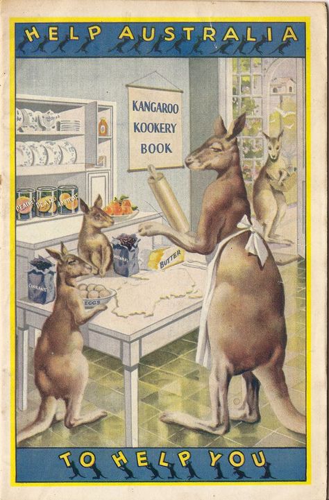 Posters Australia, Australia Kangaroo, Australian Vintage, Australia Food, Vintage Picture, Picture Books, Vintage Travel Posters, Vintage Ads, Vintage Travel