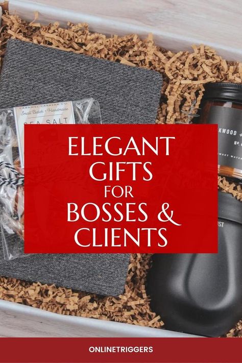 Business Gifts For Clients, Client Gift Baskets, Client Gifts Christmas, Gifts For Boss Male, Creative Corporate Gifts, Client Holiday Gifts, Best Boss Gifts, Corporate Client Gifts, Corporate Gifts Business