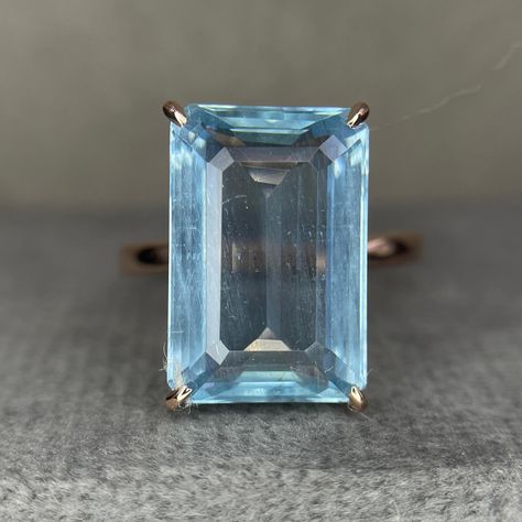 Welcome to  ROYALJEWELLRY  , "WHERE QUALITY MATTERS✌️" Natural Deep Ocean Blue Aquamarine Emerald Cut Ring , 925 Solid Sterling Silver , Superb Quality Aquamarine , Gorgeous Classic Birthday Ring Materials         : 925 sterling silver Center Stone : Natural Aquamarine  Color              : Deep Ocean Blue   Weight            : 9.60 Carat Size                 : 10.80x16 mm Quality            : AAA+ Superb  Shape             : Emerald cut Occasions     : To show off this Beauty Aquamarine jewelry are endless->  Mother's day, Graduation, Wedding, Engagement , Birthday, Date night, Christmas, etc. :) ♥ Cleansing ♥ Meditation ♥ Serenity ♥ Peace ♥ Prophecy ♥ Inspiration ♥ Tranquility ♥ Inner power strength ♥ Soothing ♥ Calming ♥ Safe travel on water Aquamarine is a stone of courage.  Its calmin Aquamarine Emerald Cut Ring, Aquamarine Ring Vintage, Aquamarine Wedding, Classic Birthday, Blue Aquamarine Ring, Aquamarine Color, Emerald Cut Ring, Aquamarine Colour, Emerald Cut Rings